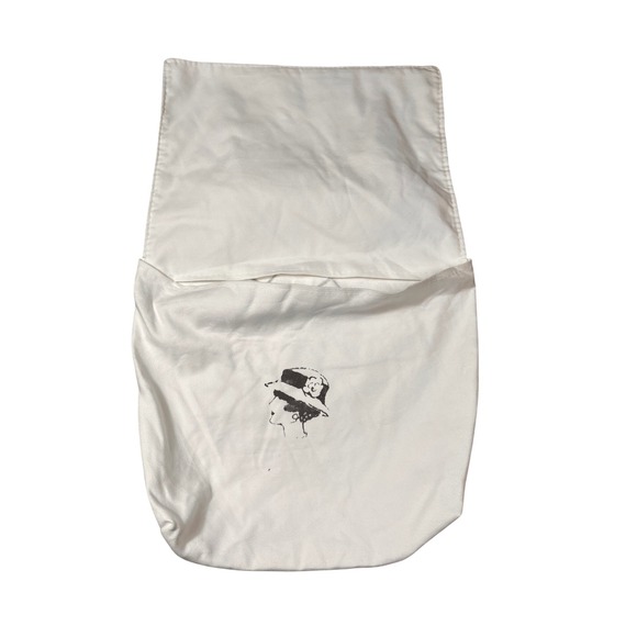 Chanel White Dust Cover Storage Bag With Logo Print - Picture 2 of 5